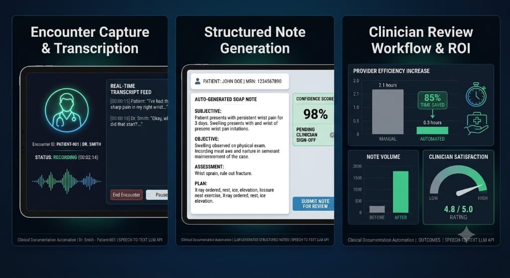 Clinical Documentation Automation