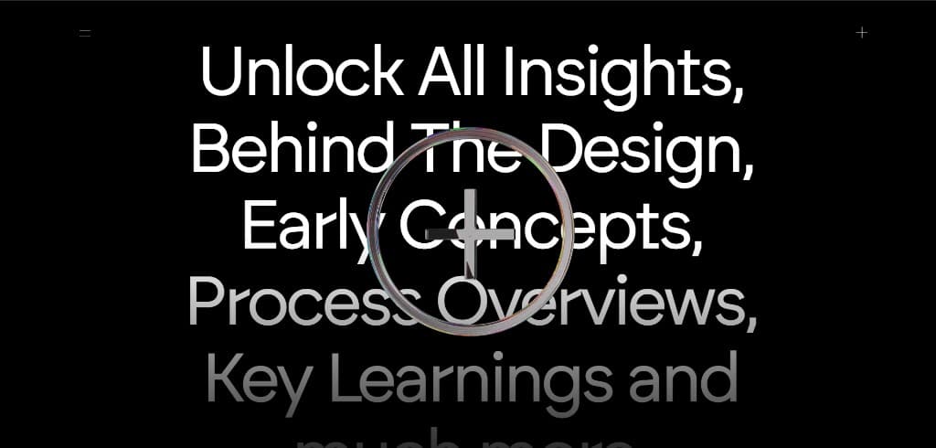Insights+ - unlock behind-the-scenes design content