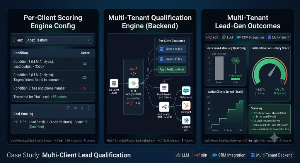 Multi-Client Lead Qualification